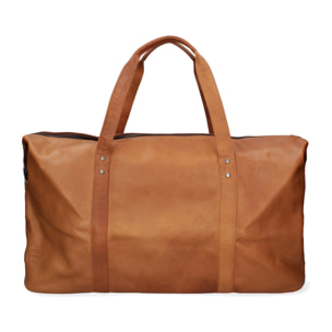 Borsa a mano da uomo In Vera pelle Made in Italy 60x33x19 cm