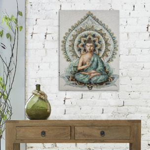 Toile encadrée bouddha 58x78cm