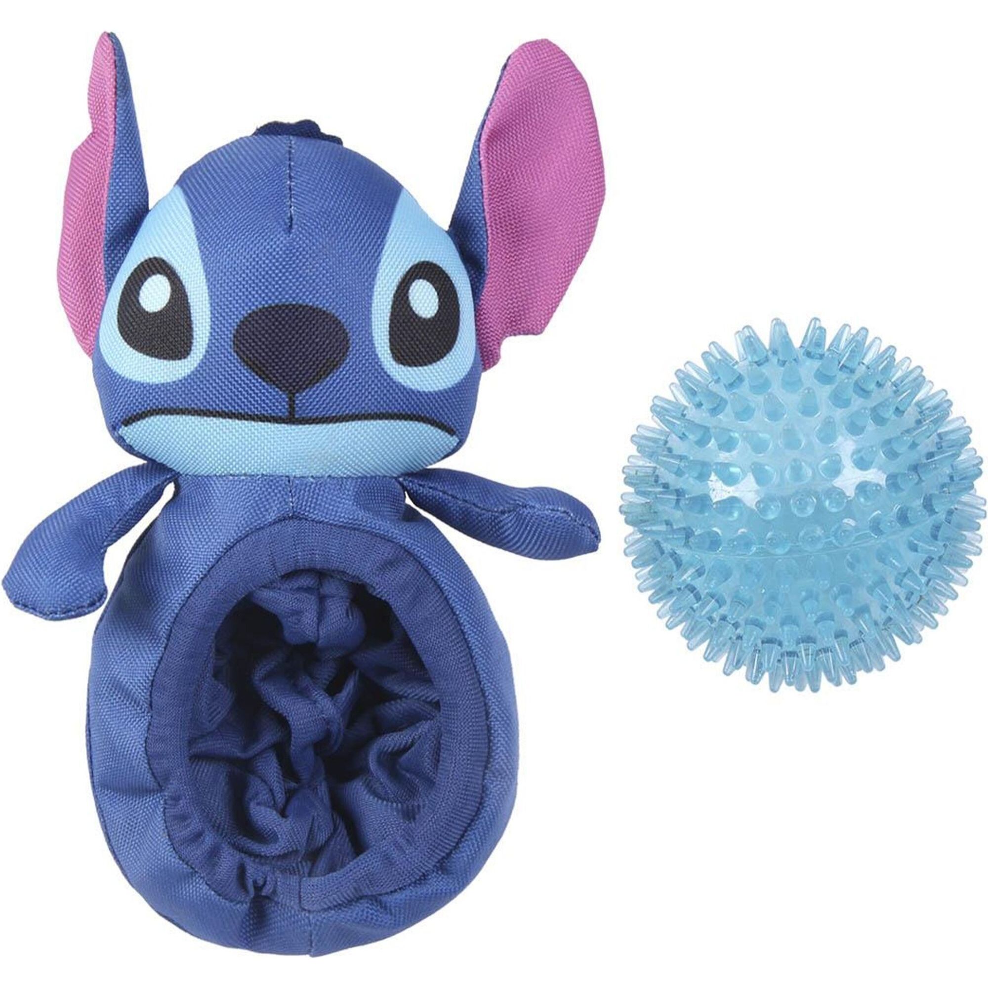 Peluche Para Perro Pelota Stitch Blue