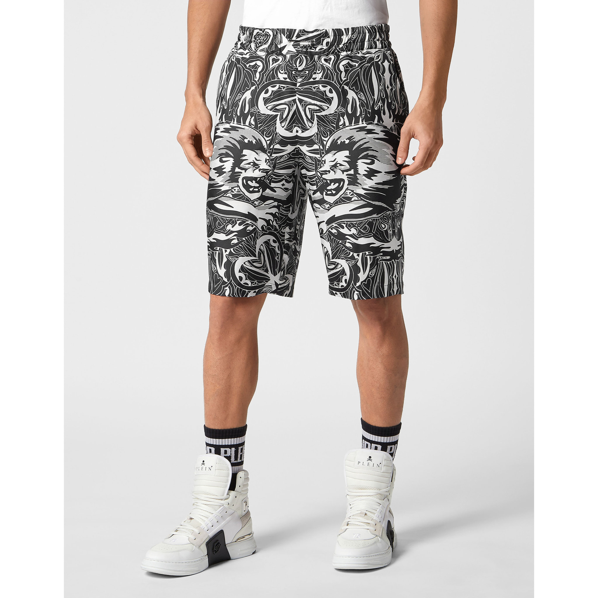 PHILIPP PLEIN Pantalones cortos TRIBAL CIRCUS