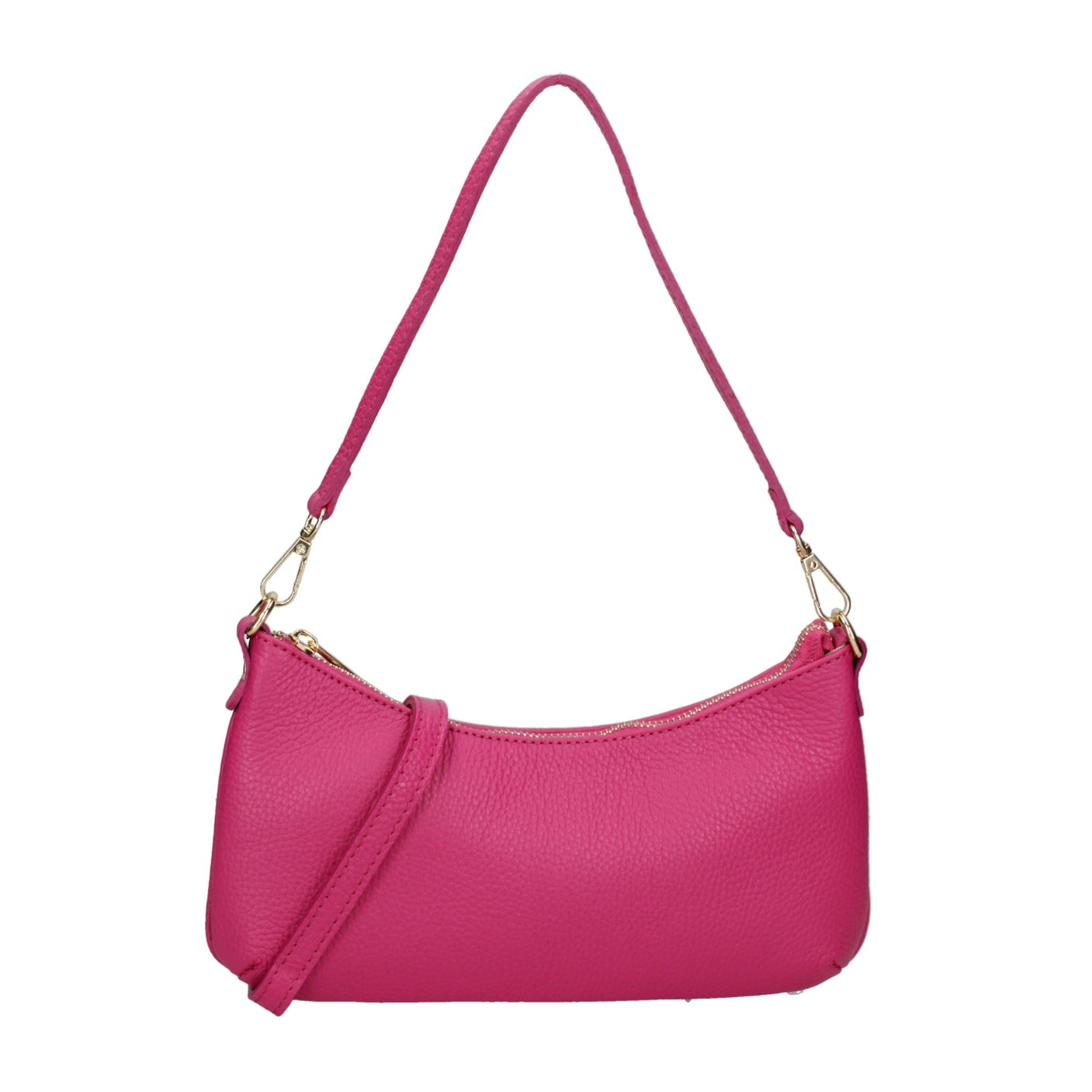 Borsa a spalla da donna - Modello Oriane - Vera Pelle - 27.0 x 14.0 x 3.0 cm