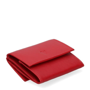 Portafoglio donna - Modello False - Ecopelle e poliestere - 10.0 x 7.5 x 2.0 cm