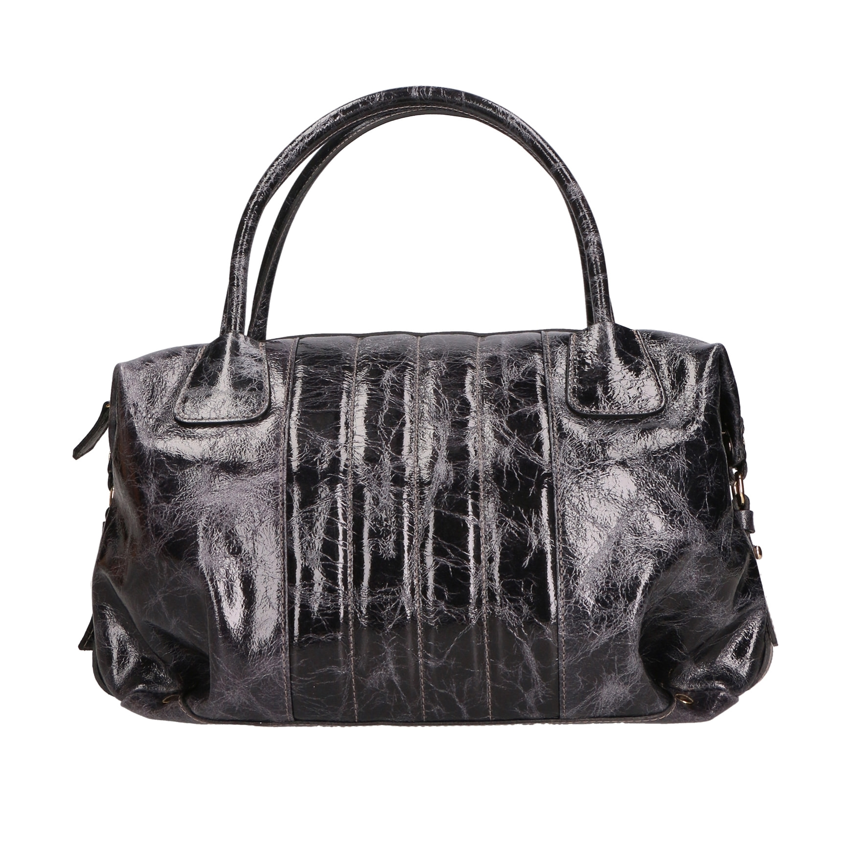 Borsa a spalla da Donna Wilma in Vera Pelle Made in Italy 34x23x13 cm