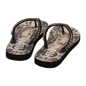 Infradito mare tigrate