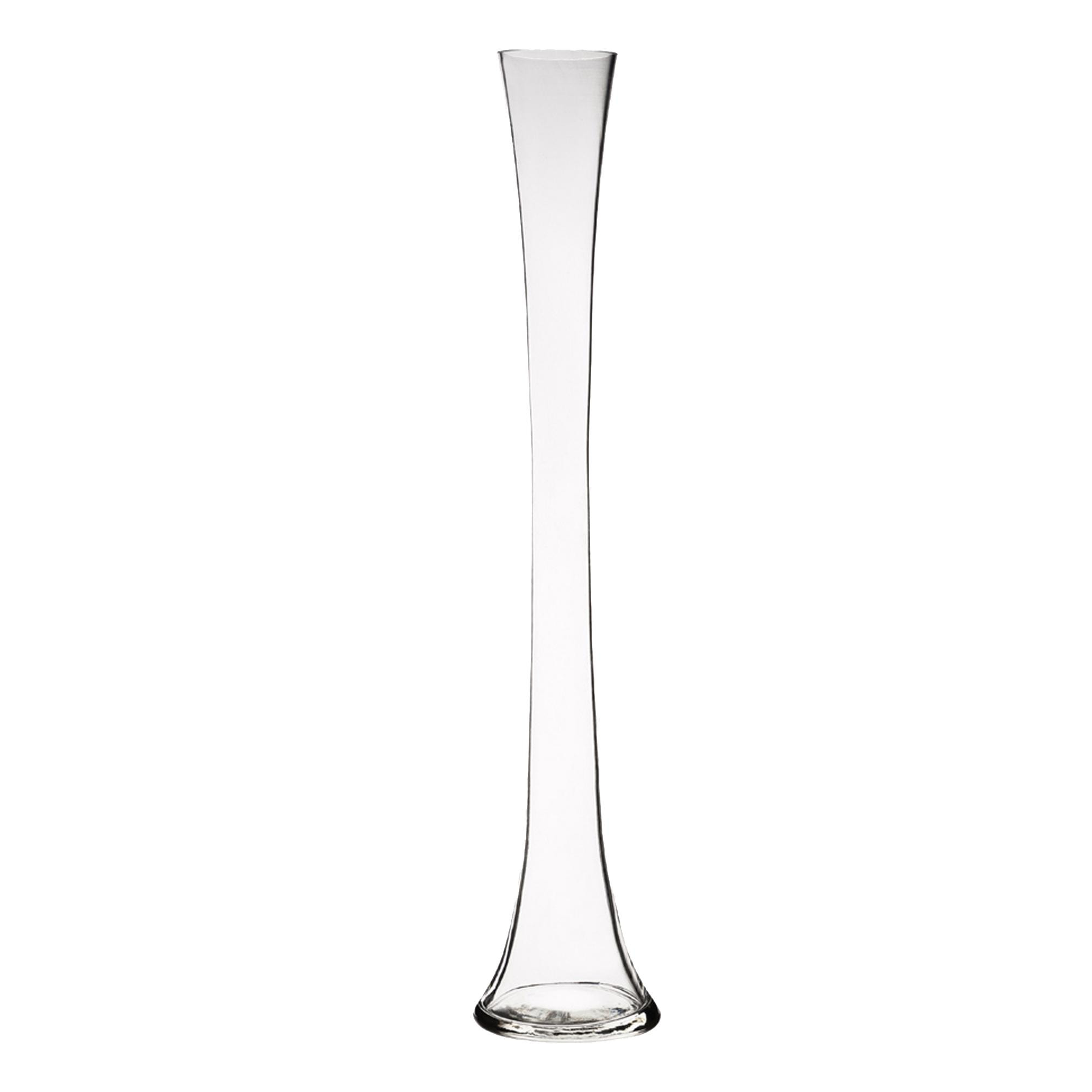 Vaso Stanga. Altezza 60 Cm - Pezzi 1 - 14X60X14cm - Colore: Incolore - Bianchi Dino - Vasi E Cont. Vetro, Alzate