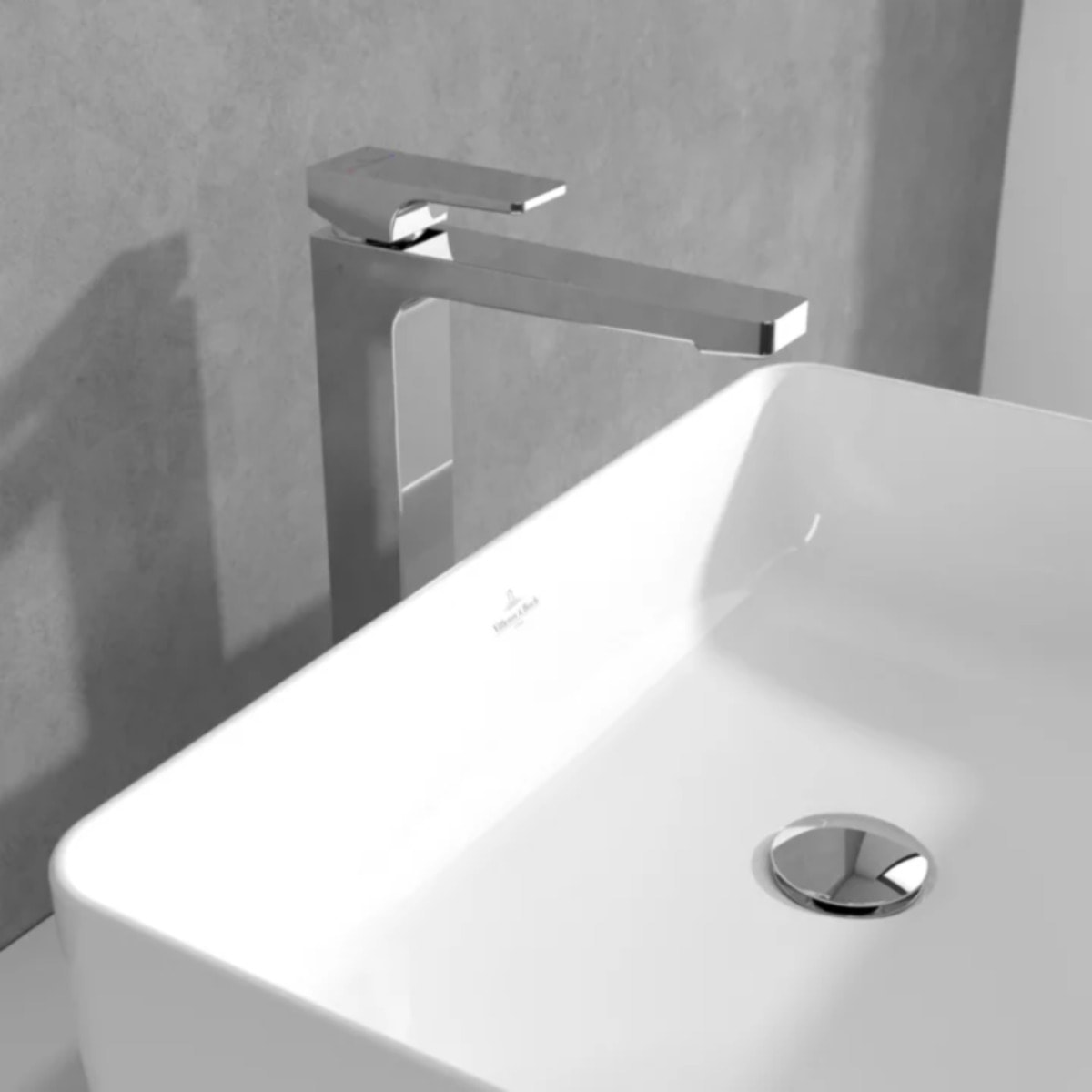 Mitigeur lavabo surélevé VILLEROY ET BOCH Architectura Square