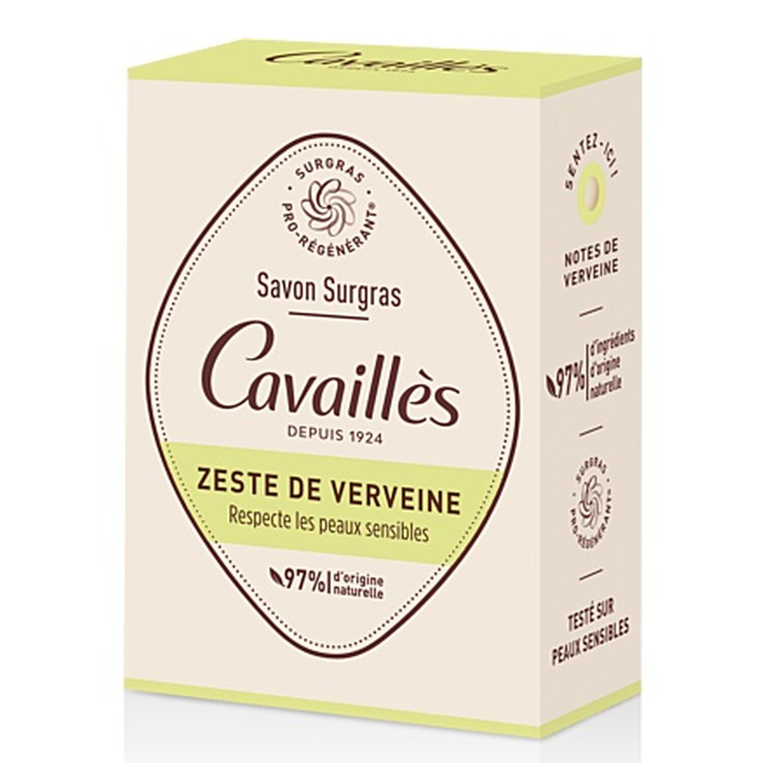 Zeste de Verveine - Savon Surgras 100g