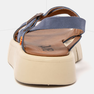 Sandalias 1853 NOBUCK OCEAN/ MALAGA color Ocean