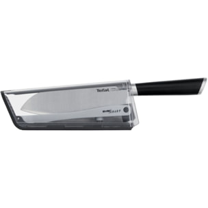 Couteau japonais TEFAL Ever Sharp Santoku + Aiguiseur