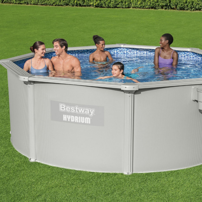 Bestway Piscine acier ronde Bestway Hydrium 360 x 120 cm gris