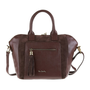 Borsa a mano da donna Made in Italy - Modello Silvana Pro - 100% pelle - 40.0 x 26.0 x 17.0 cm