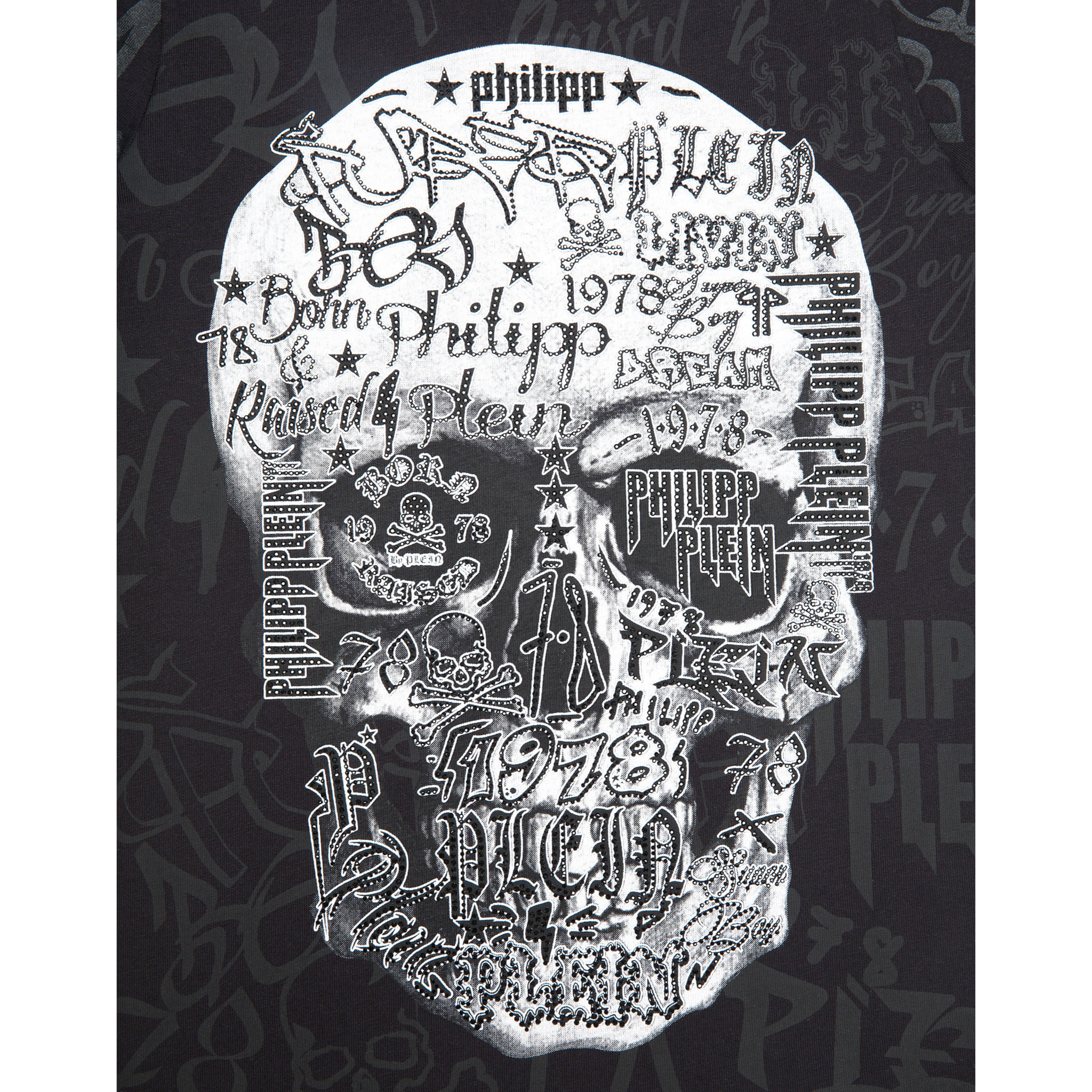 PHILIPP PLEIN T-shirt Round Neck SS Rock PP