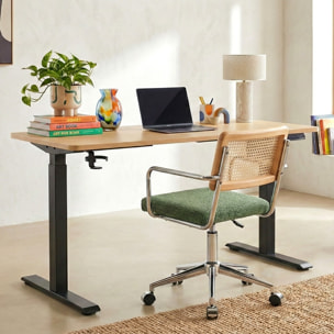 Bureau assis-debout électrique réglable avec ports USB - UP&DOWN