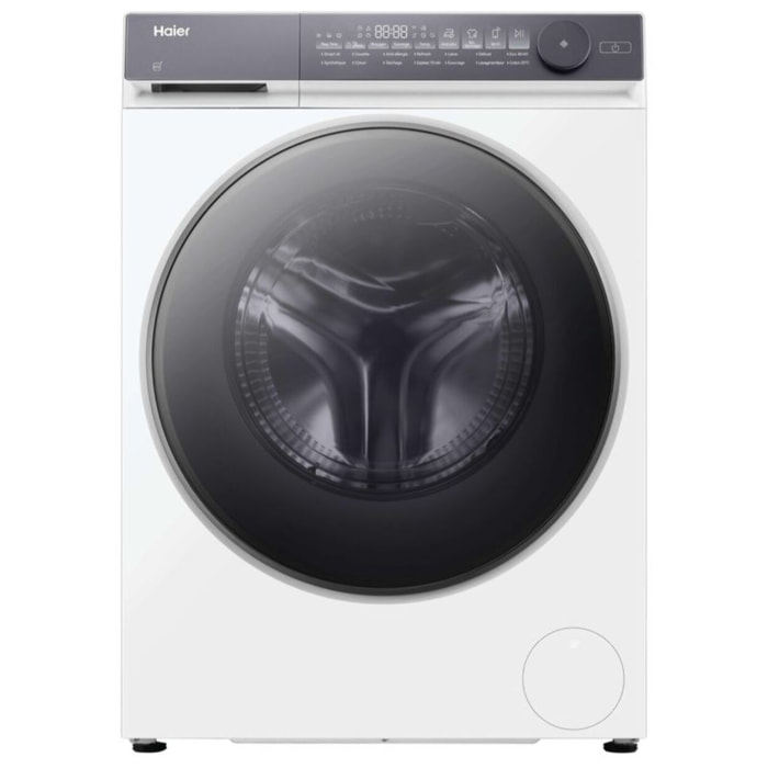 Lave linge séchant hublot HAIER HWD80BP14367TUFR - 8/5 kg - 1400 tr/min - Classe D - Moteur Inverter - Connecté