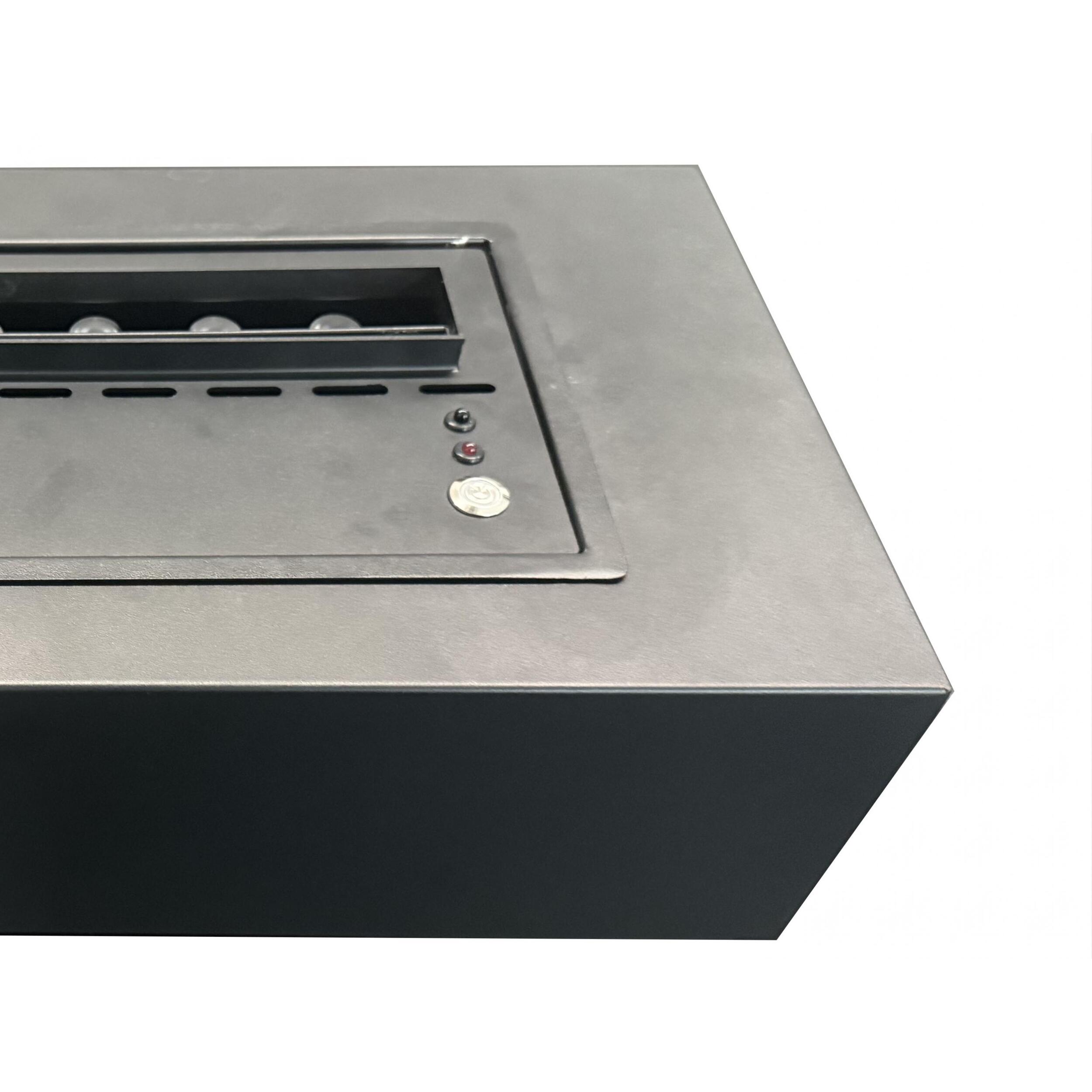 Cheminée de table décorative avec flamme simulée