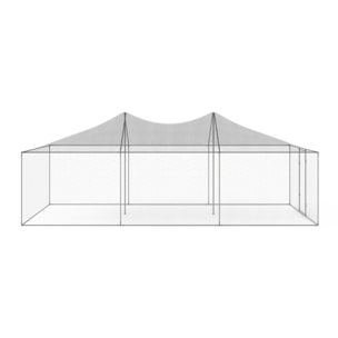 Volière grillagée 18m² - 6x3m