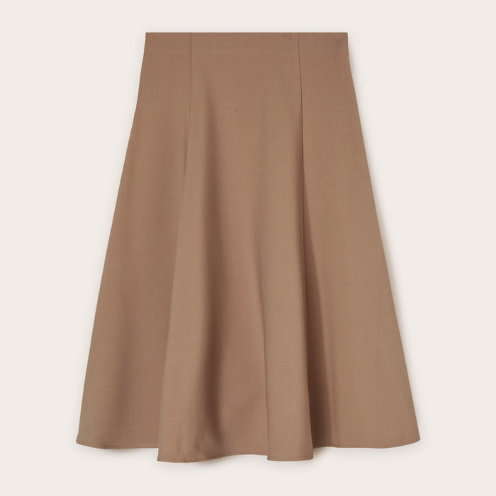 Motivi - Gonna a mezza ruota - Beige