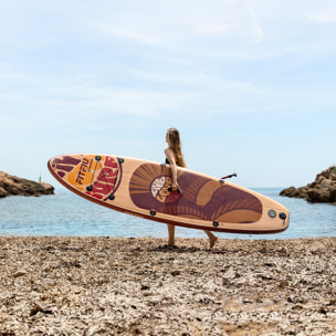 Tabla paddle surf hinchable DANTA FITFIU con diseño retro