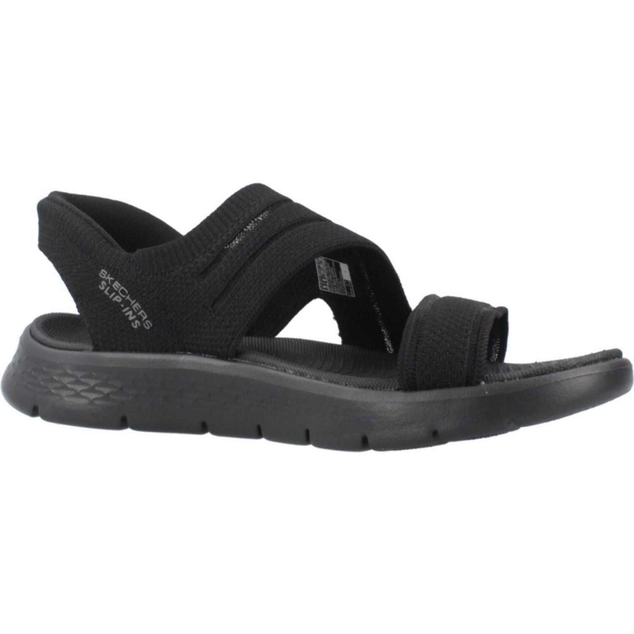 Sandalias Mujer Slip-ins  Go Walk Flex Negro