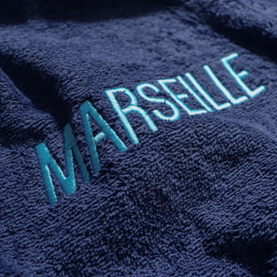 Peignoir enfant brodé 100% coton, OM RUBAN