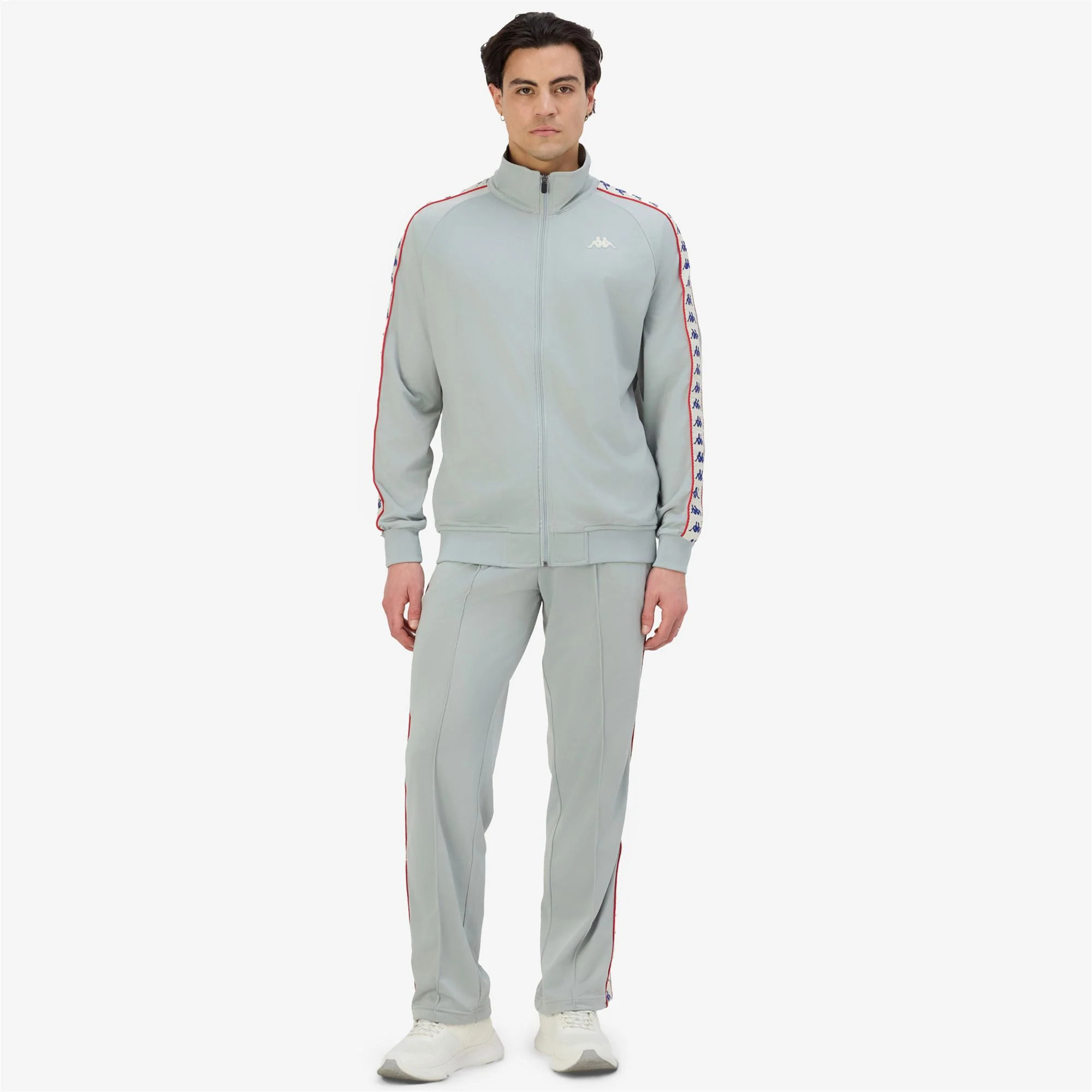 Kappa - Chándales deportivos Hombre Gris - 222 Banda Dueduedue