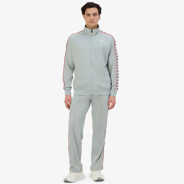 Kappa - Chándales deportivos Hombre Gris - 222 Banda Dueduedue