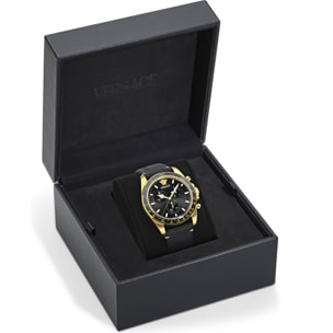 Versace Reloj Cronógrafo De Cuarzo Greca Chrono  Wave