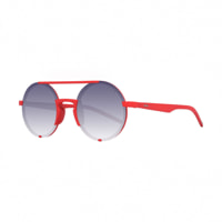 Polaroid - Lunettes de soleil mixte rouge verres: gris UV400