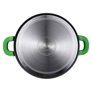 Cacerola san ignacio de aluminio fundido con revestimiento whitford xylan ø28x12,5cm