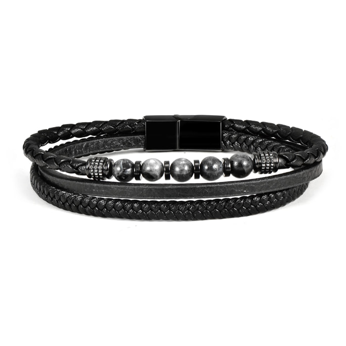 Bracciale U.S. Polo Assn. In pelle