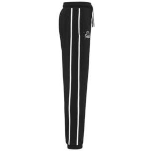 Kappa - Pantaloni Uomo Nero - Logo Ibesco