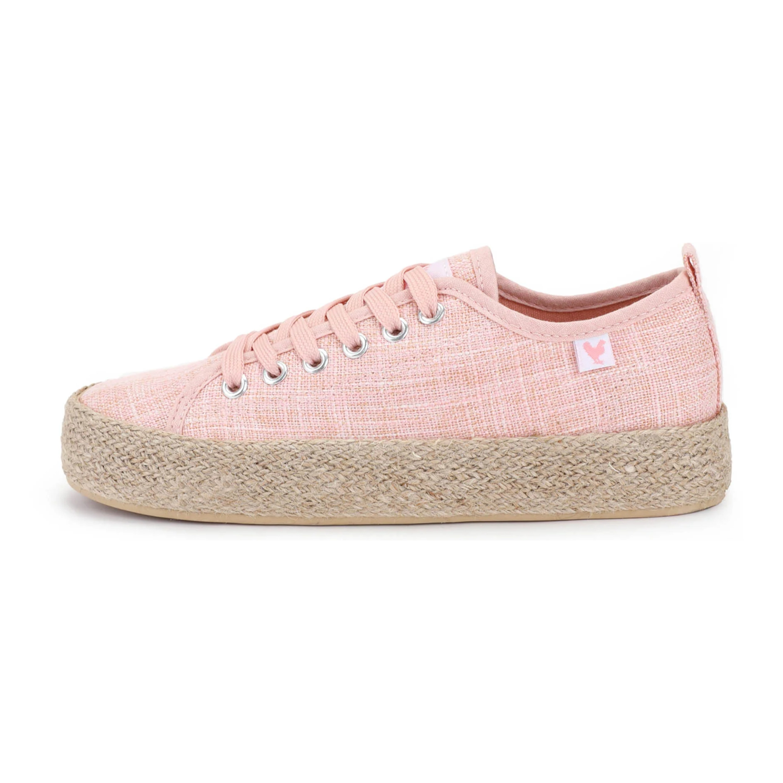 Zapatillas Ada Linen Rosa