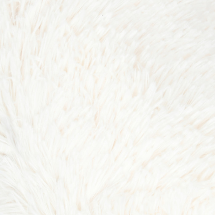 Coussin déco enfant en forme de lune - Ecru