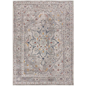 PIXIE Alfombra vintage con relieve multicolor, varias medidas disponibles.