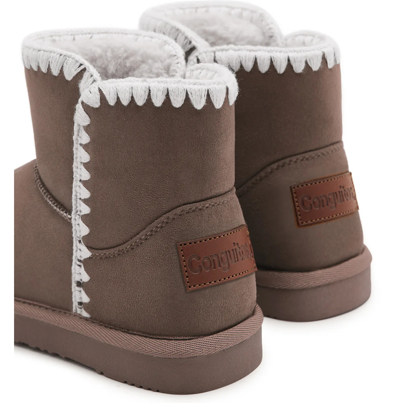 Conguitos - Stivali australiani per bambini con fodera in pile