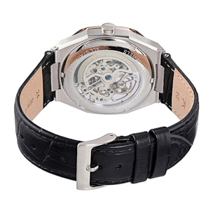 Reloj Pierre Cardin CF.1002.LB.2 Hombre Analogico Automatico con Correa de Cuero