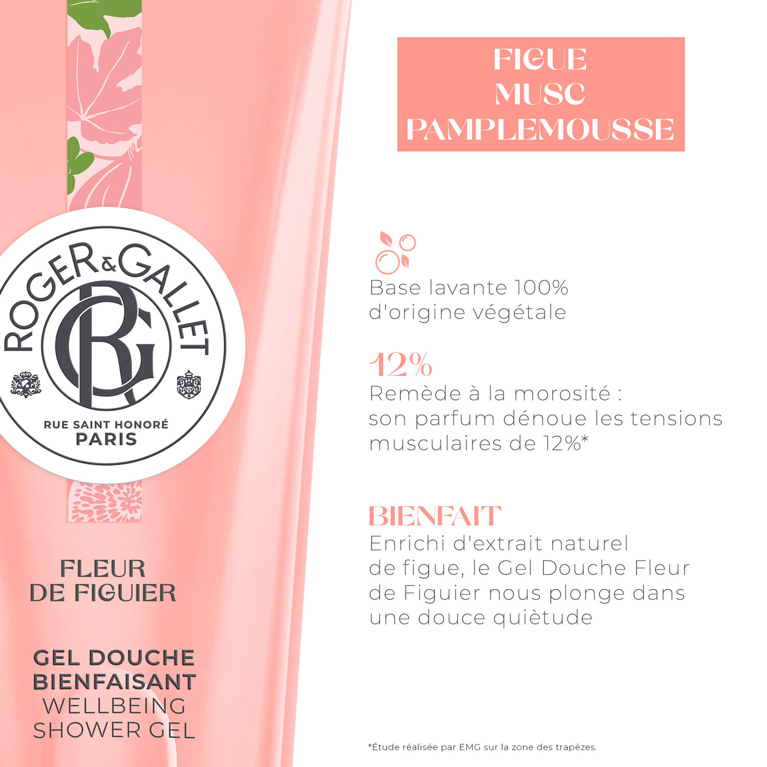 Fleur de Figuier - Gel Douche Bienfaisant 200 ml