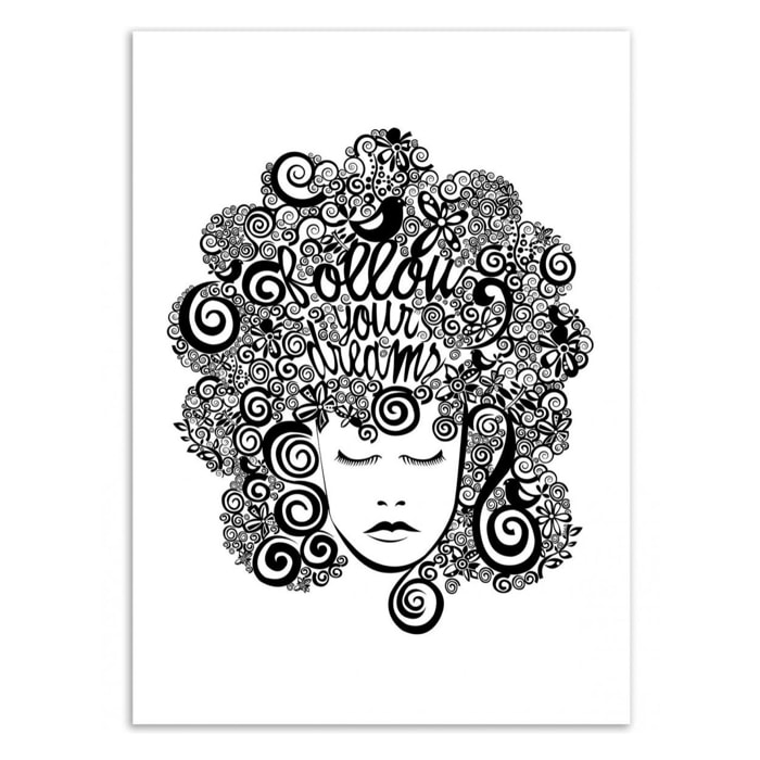 Art-Poster - Follow your Dreams - Valentina Harper - 50 x 70 cm