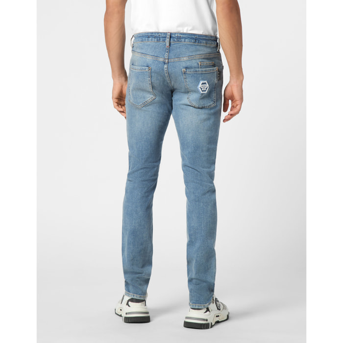 PHILIPP PLEIN Jeans taglio straight HEXAGON