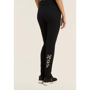 Leggings 7/8 con stampa MOV perlata sul fondo posteriore