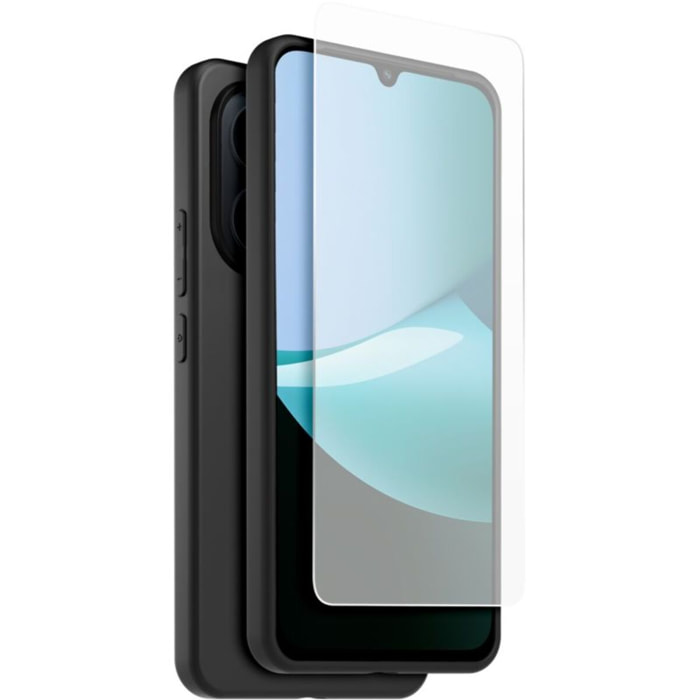 Coque MADE FOR XIAOMI Redmi 15C 4G/5G coque + verre trempé