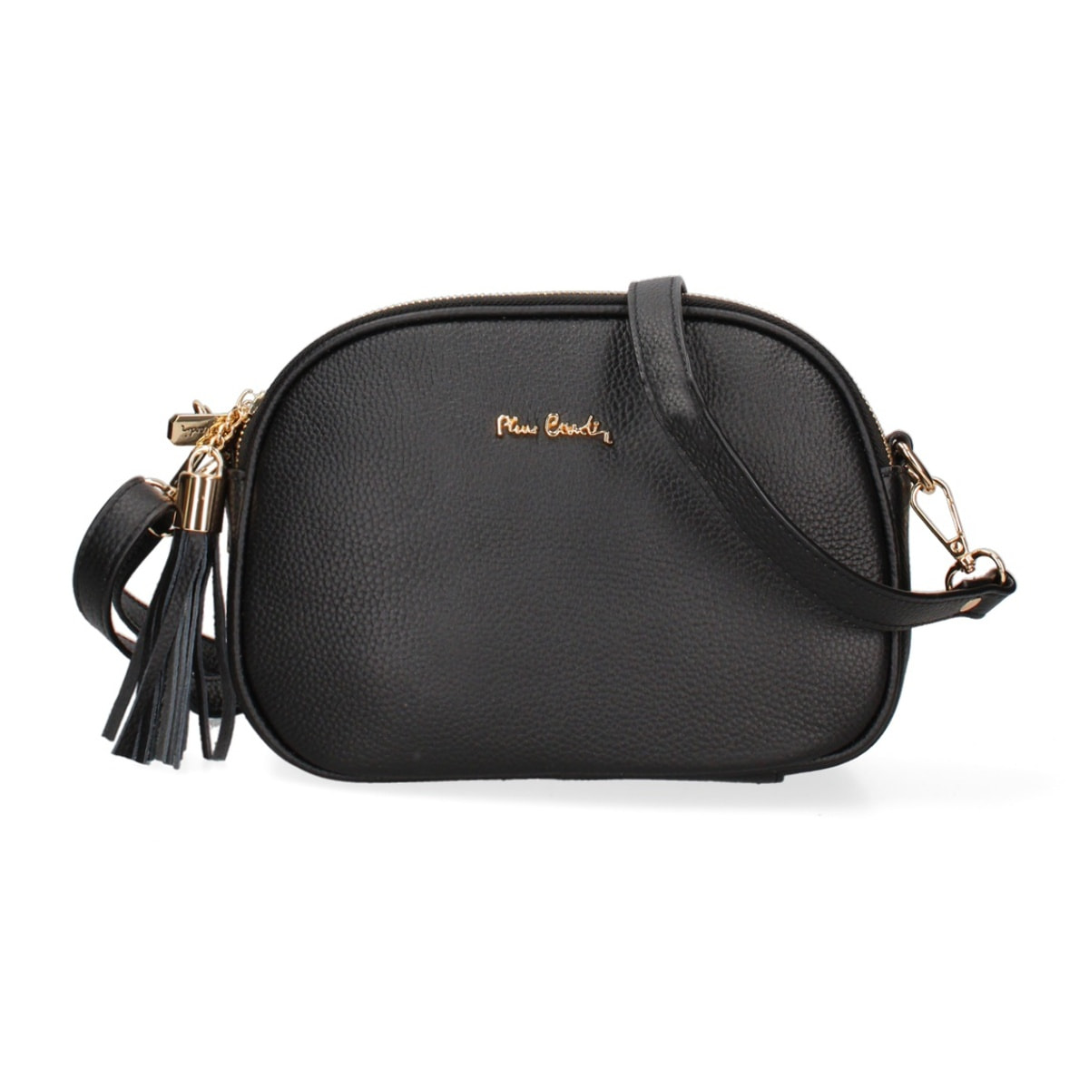 Borsa a tracolla da donna Made in Italy - Modello Cordelia Pro - 100% pelle - 22.5 x 17.0 x 9.5 cm