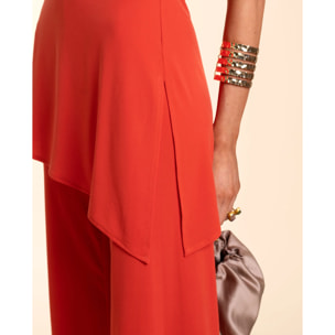 Top de mujer asimétrico palabra de honor