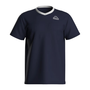 Kappa - Camisetas y tops Hombre Azul - Logo Iplorn