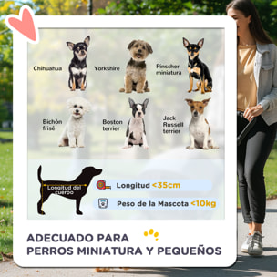 Cochecito para Perros Plegable Carrito para Mascotas Carrito para Perros Pequeños con Cesta de Almacenaje Ventanas de Malla Portavasos Cinturón de Seguridad Carga 15 kg 75x45x97 cm Gris Oscuro