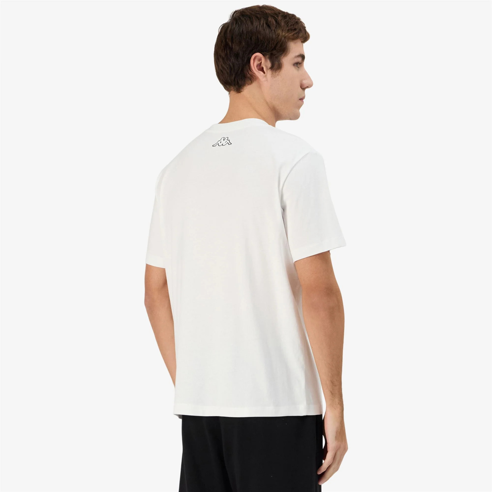 Kappa - T-Shirts & Top Uomo Bianco - Logo Gimmio