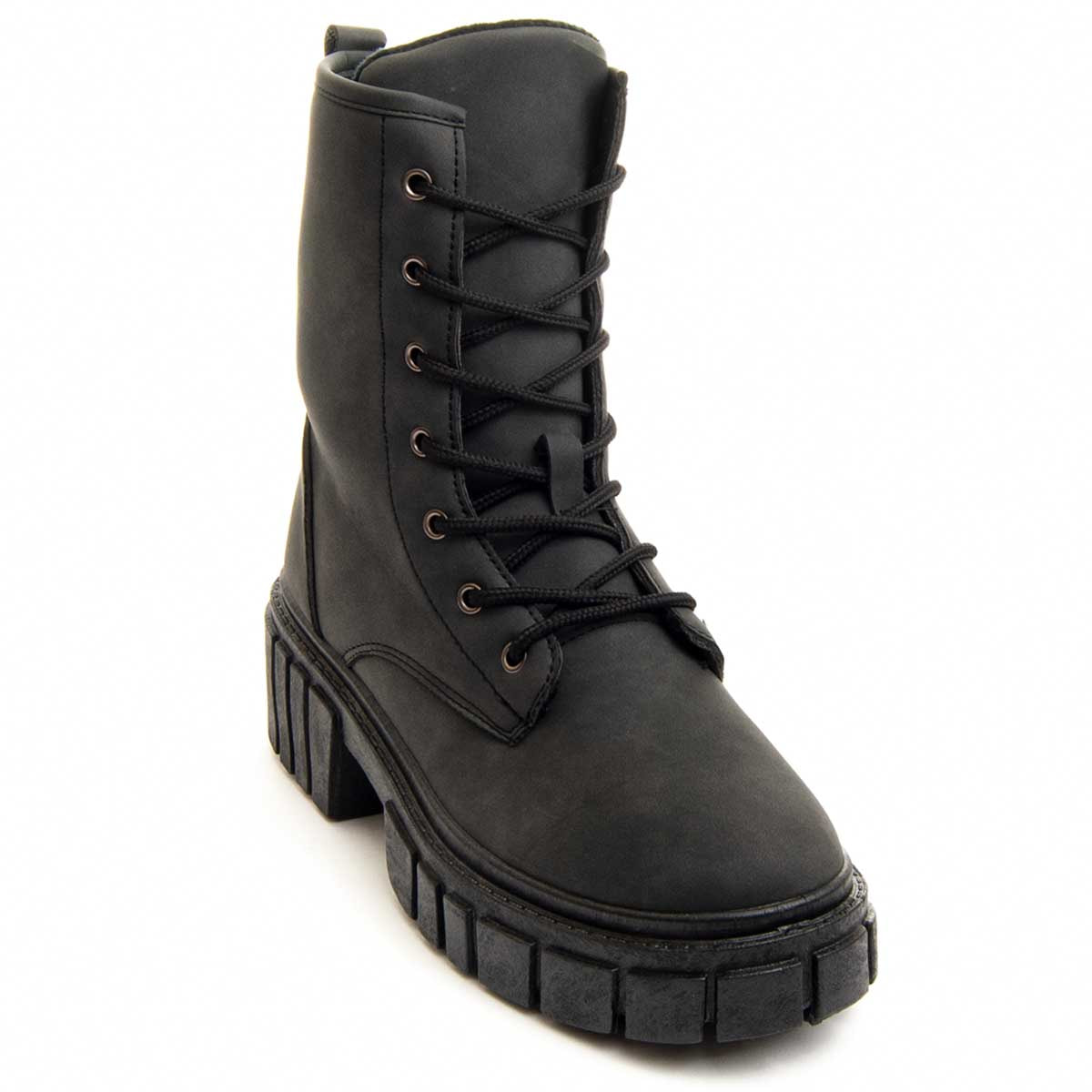 Bota de plataforma - Negro - Altura: 5 cm