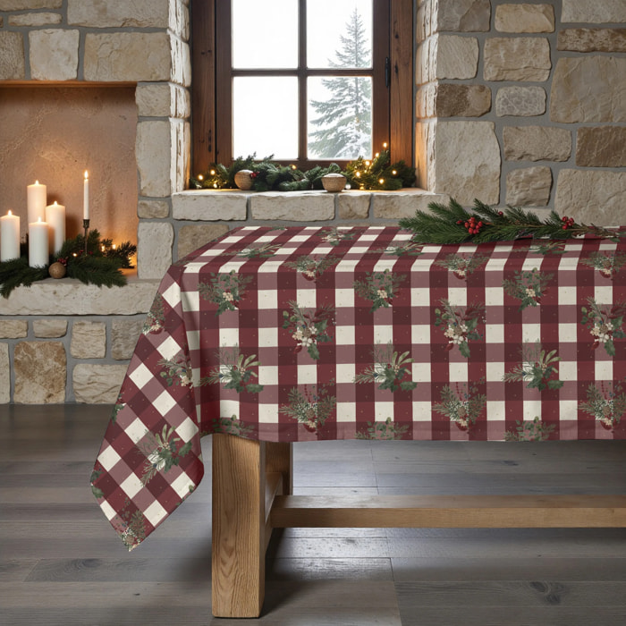 Nappe Anti-tâches Culla Linge Christmas Muerdago 1 100