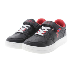 Sneakers U.S. Polo Assn. nero-rosso