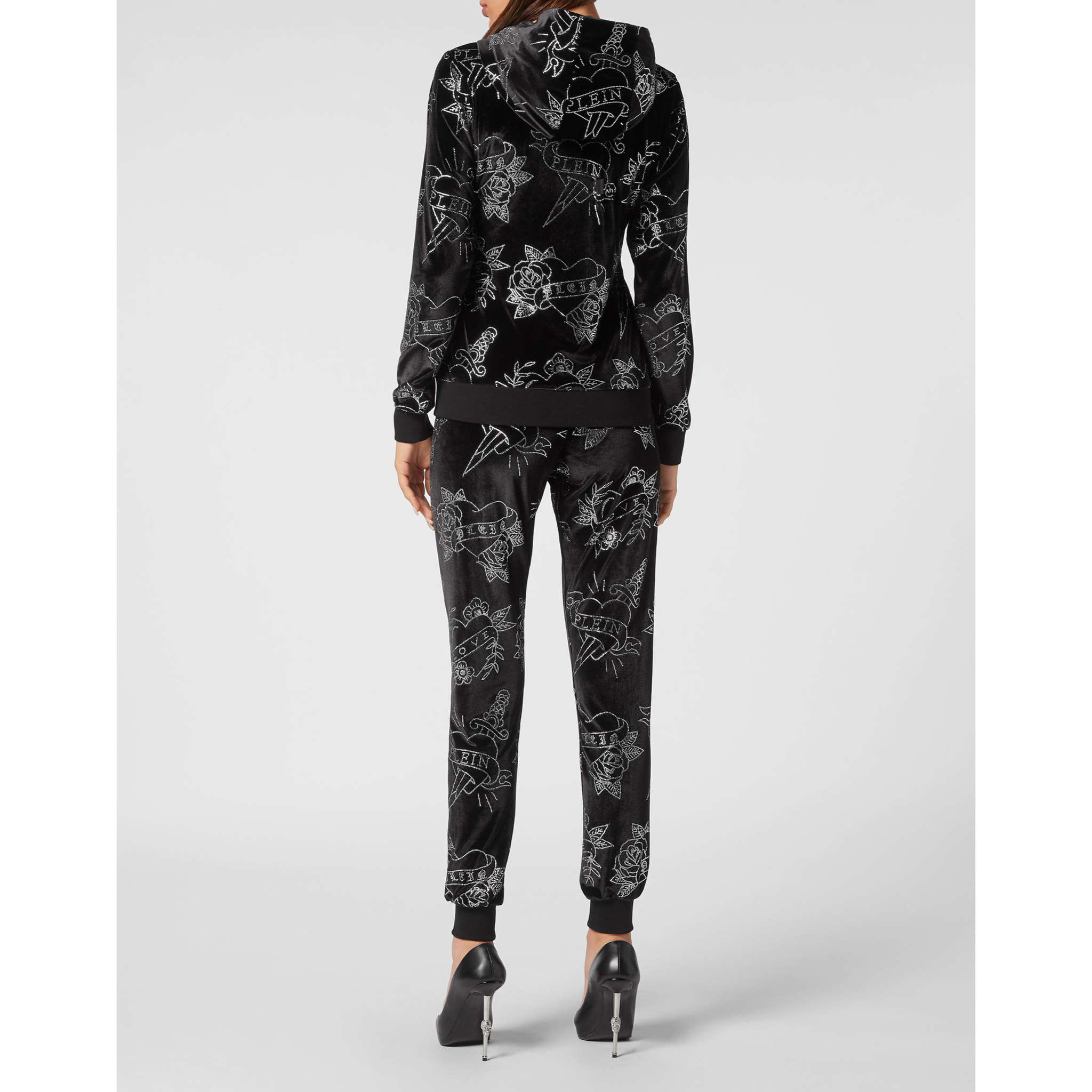 PHILIPP PLEIN Chándal: top y pantalón LOVE